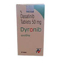 Dasatinib Tablets - 50mg Dosage, Pack Of 60 Pieces | Effective Cancer Treatment For Cml And All
