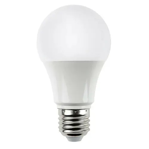 Round Shape Indoor LED Bulb - PVC Material, Cool White Color | Modern Design, Commercial Usage, Warranty Included