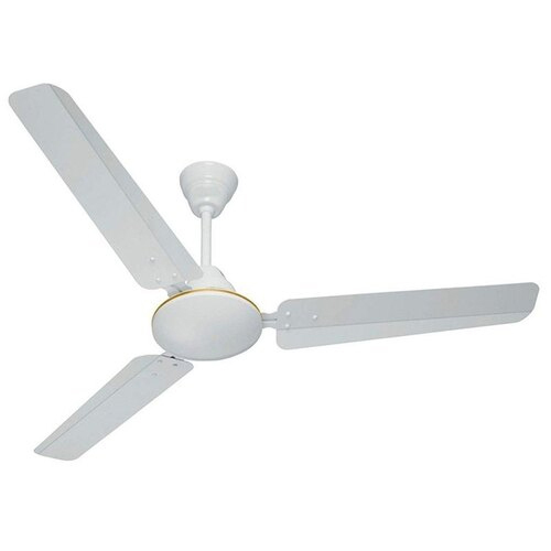 Three Blade Ceiling Fans - Stainless Steel, Ceiling Air Cooling Fan | Non-Remote Operated, Efficient Electrical Power Source