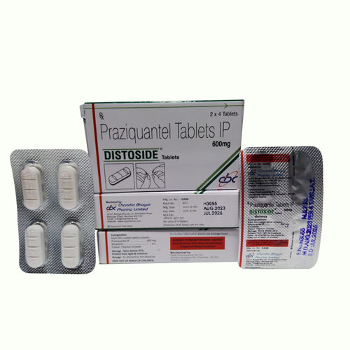 600Mg Praziquantel Tablets Ip General Medicines