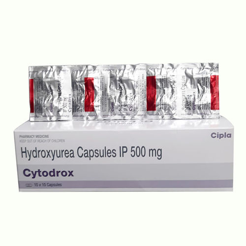 500Mg Hydroxyurea Capsules Ip General Medicines