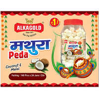 Sweet Alka Gold Coconut Mathura Peda