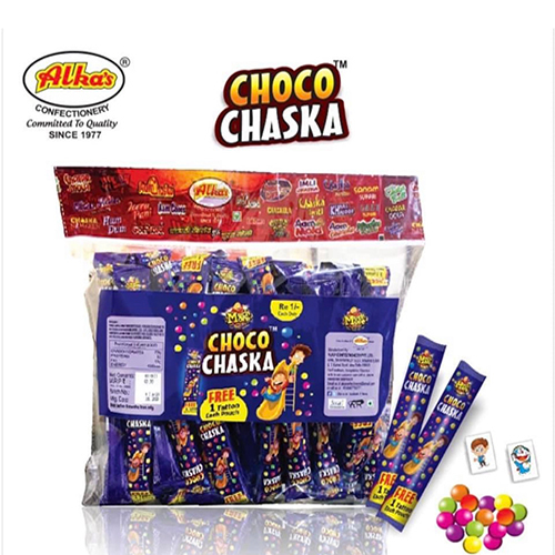 Choco Chaska Chocolate Beans - Solid Sweet Flavor | Various Pack Sizes Piece Shape