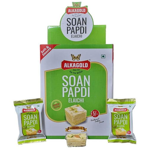 Soan Papdi - Hand Made Sweet Treats , High Quality Customized Bag Packaging