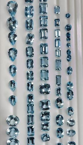 Aquamarine Cut Stones