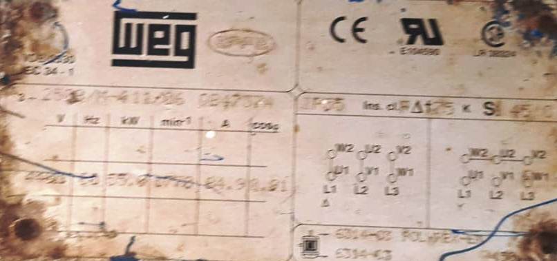 INDUCTION MOTOR WEG GERMANY
