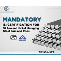 18 Percent Nickel Maraging Steel Bars And Rods