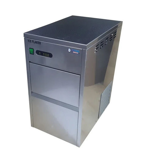 Ice Flaker - Stainless Steel, 300L x 49W x 547H , Warranty Included, Suitable for Laboratory Use, Sleek Silver Color