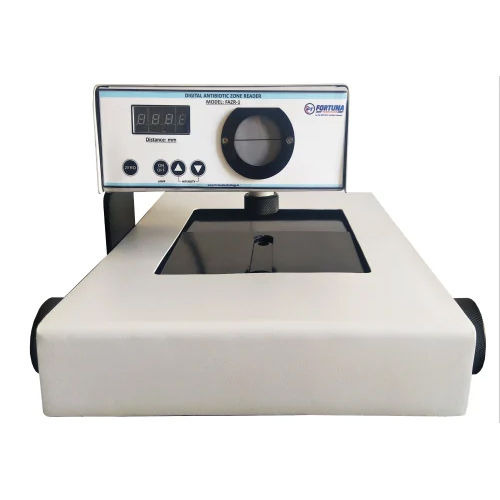 White Digital Antibiotic Zone Reader