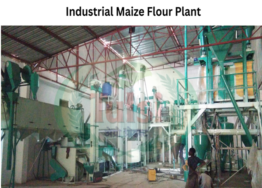 Industrial Maize Flour Plant