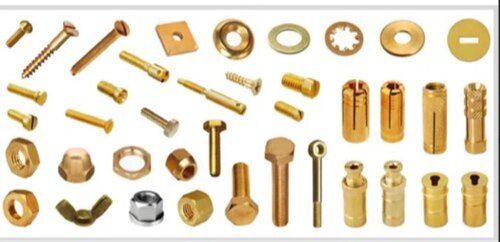 Brass Fasteners - Color: Golden