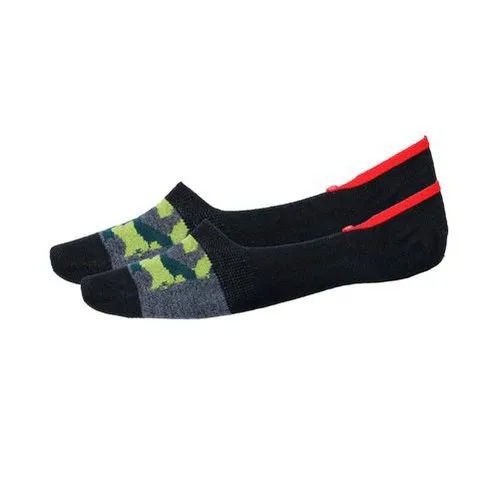 Ladies Printed Loafer Socks