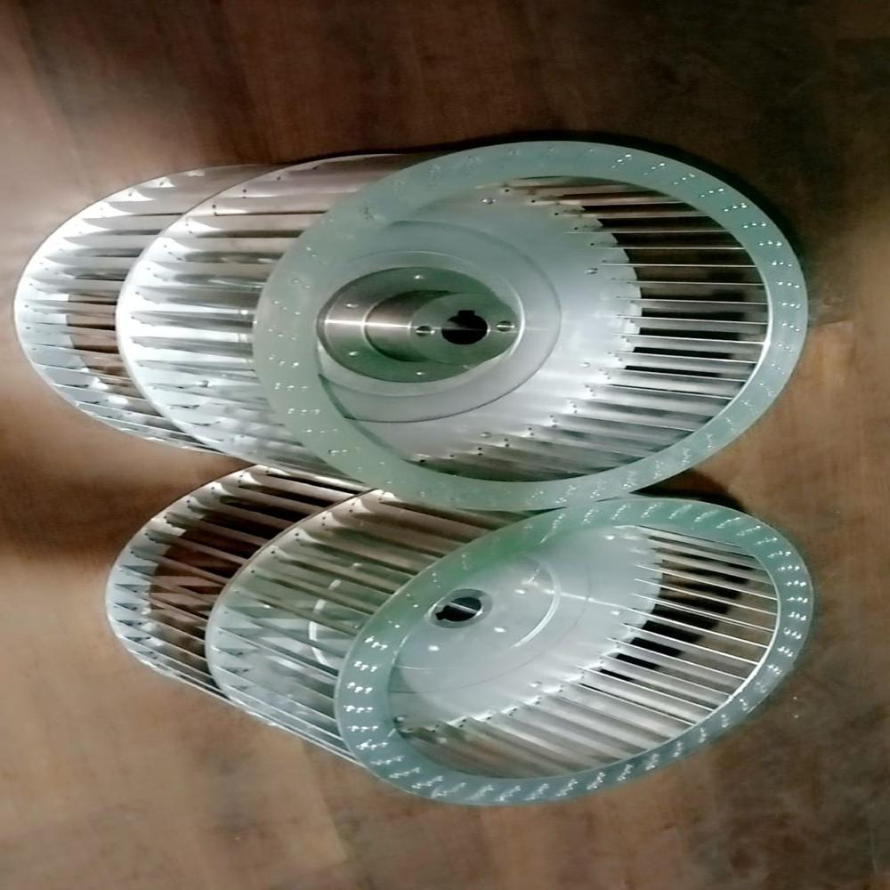 Stainless Steel 304 Impeller - 4 Inch Size | Industrial Use, Silver Color, New Condition, Warranty Included