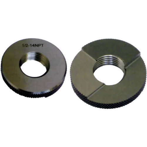 Silver Round Thread Ring Gauges