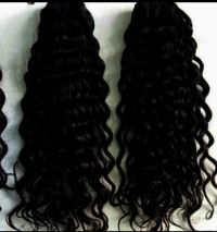 Human Curly Black Hair