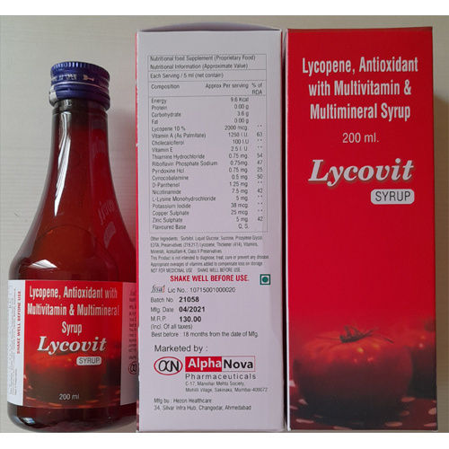 Lycopene 10 % With Antioxidant General Medicines