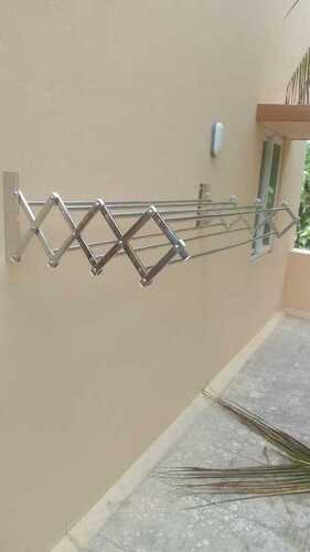 Wall mounted cloth drying hangers in Kanayar Vilupuram