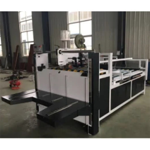 White Semi-Automatic Stitching Machine