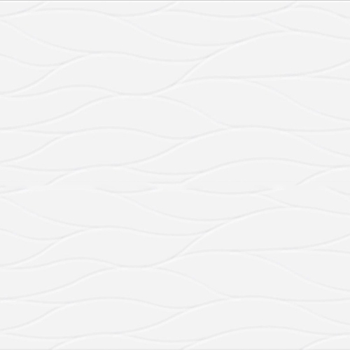 900mm x 300mm Matt Finish Waves White Ceramic Wall Tiles
