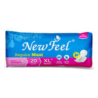 New Feel XL 280 MM Regular Maxi Sanitary Pads - Customized Size | Dry & Soft Materials, Store in a Dry Place for Optimal Performance