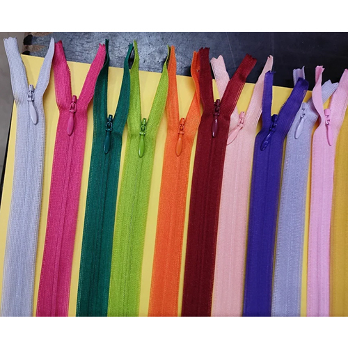 Multicolor Colored Zipper