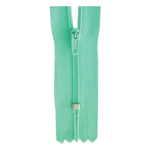 Plain Nylon Zipper - High-Grade Nylon Material, Various Sizes Available , Close-End Structure for Secure Closure