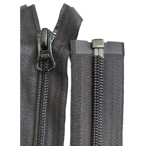 Open End CFC Zipper - High Grade CFC Material, Available in Various Sizes & Lengths | Durable for Industrial Garment Applications, Smooth Closure