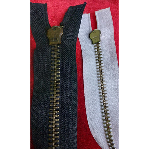 Brass Metal Zipper For Gandbag Application: Jacket