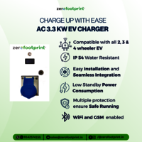 ZeroFootprint 3.3 kW AC Smart Socket Charger OCPP Enabled for EV Charging Station
