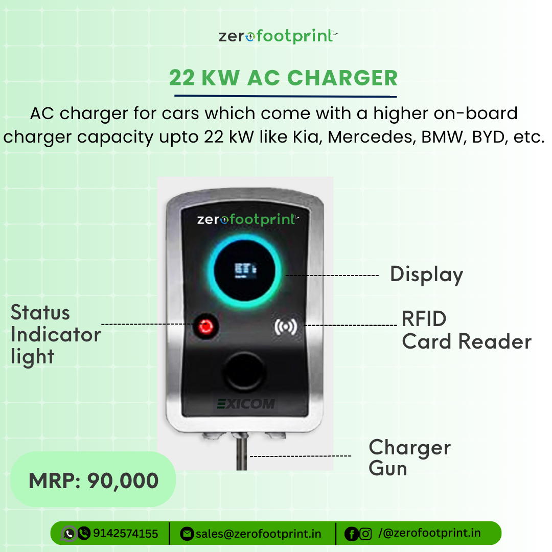 EXICOM 22 kW AC Charging Station
