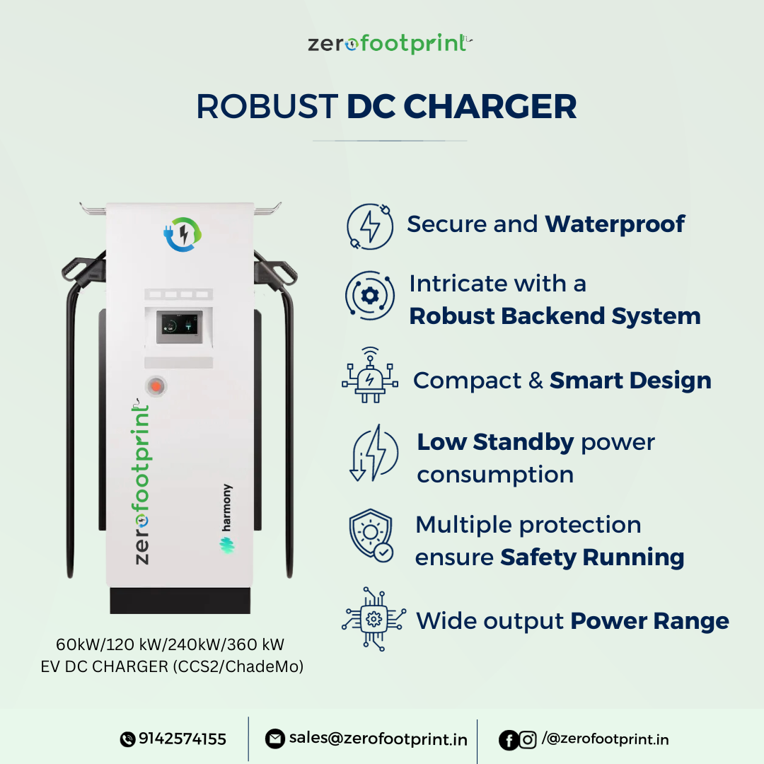 EXICOM 60 kW CCS2 Dual Gun DC Fast EV Charger