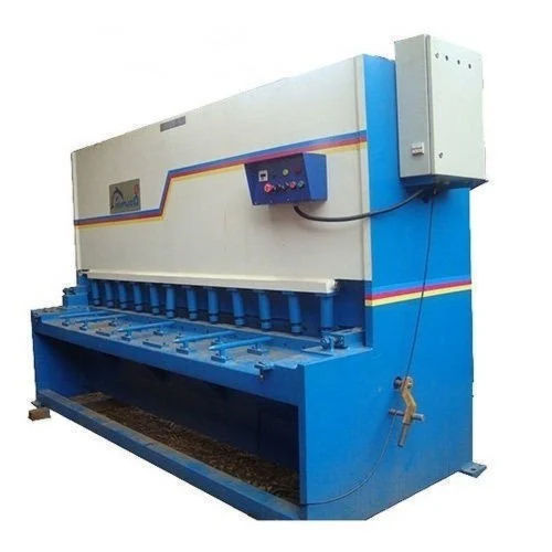 Blue Automatic Sheet Shearing Machine