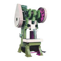 C Type Power Press Machine - Mild Steel, Different Size, White | Industrial Usage, 220v, Warranty Included