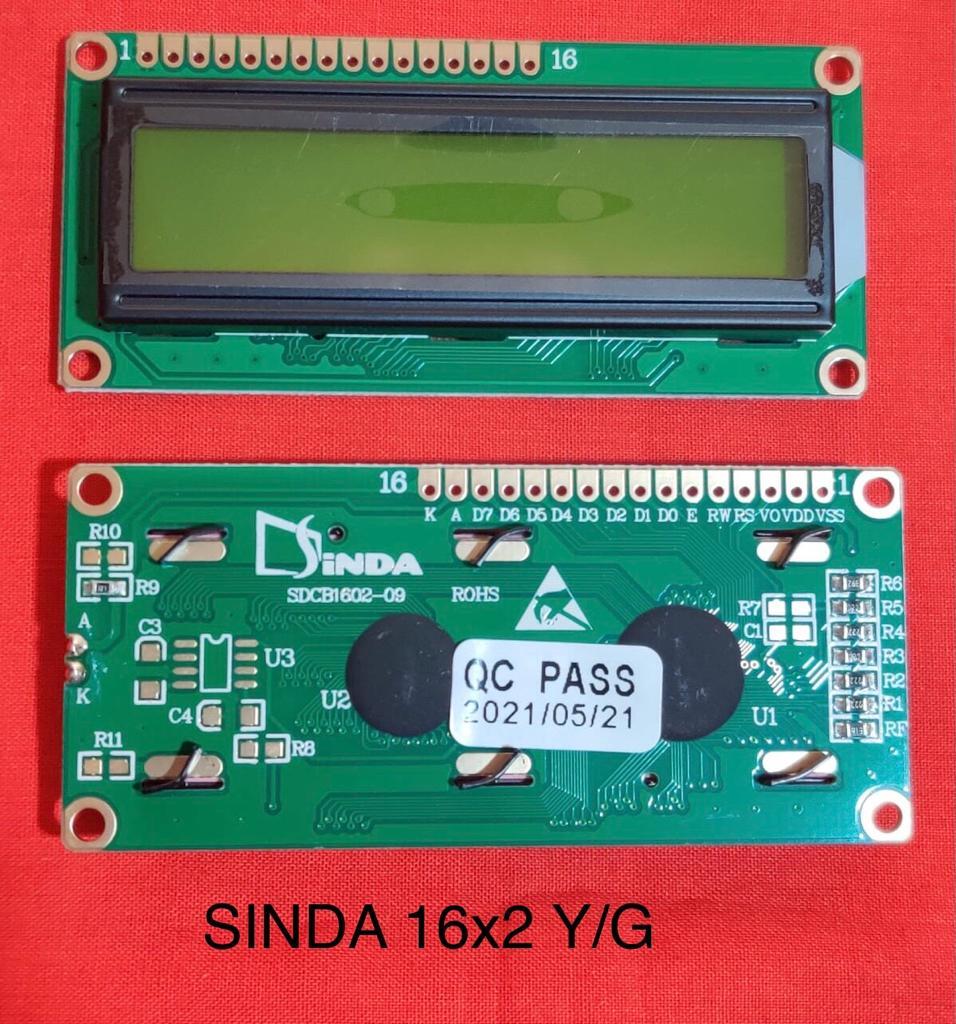 16X2 LCD DISPLAY