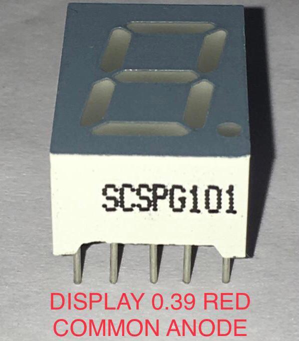 SEVEN SEGEMENT DISPLAY ( COMMON ANODE  COMMON CATHODE )