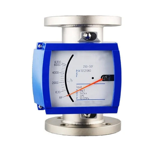 Metal Tube Flow Rotameter - Material: Stainless Steel