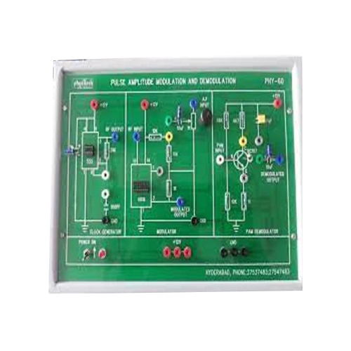 Amplitude Modulation And Demodulation Trainer Kit