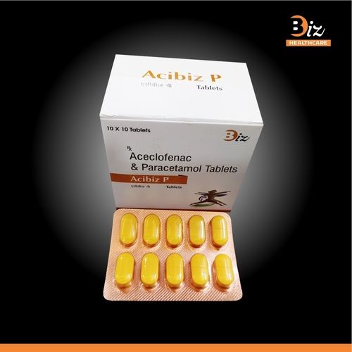 Aceclofenac 100mg Paracetamol 325mg