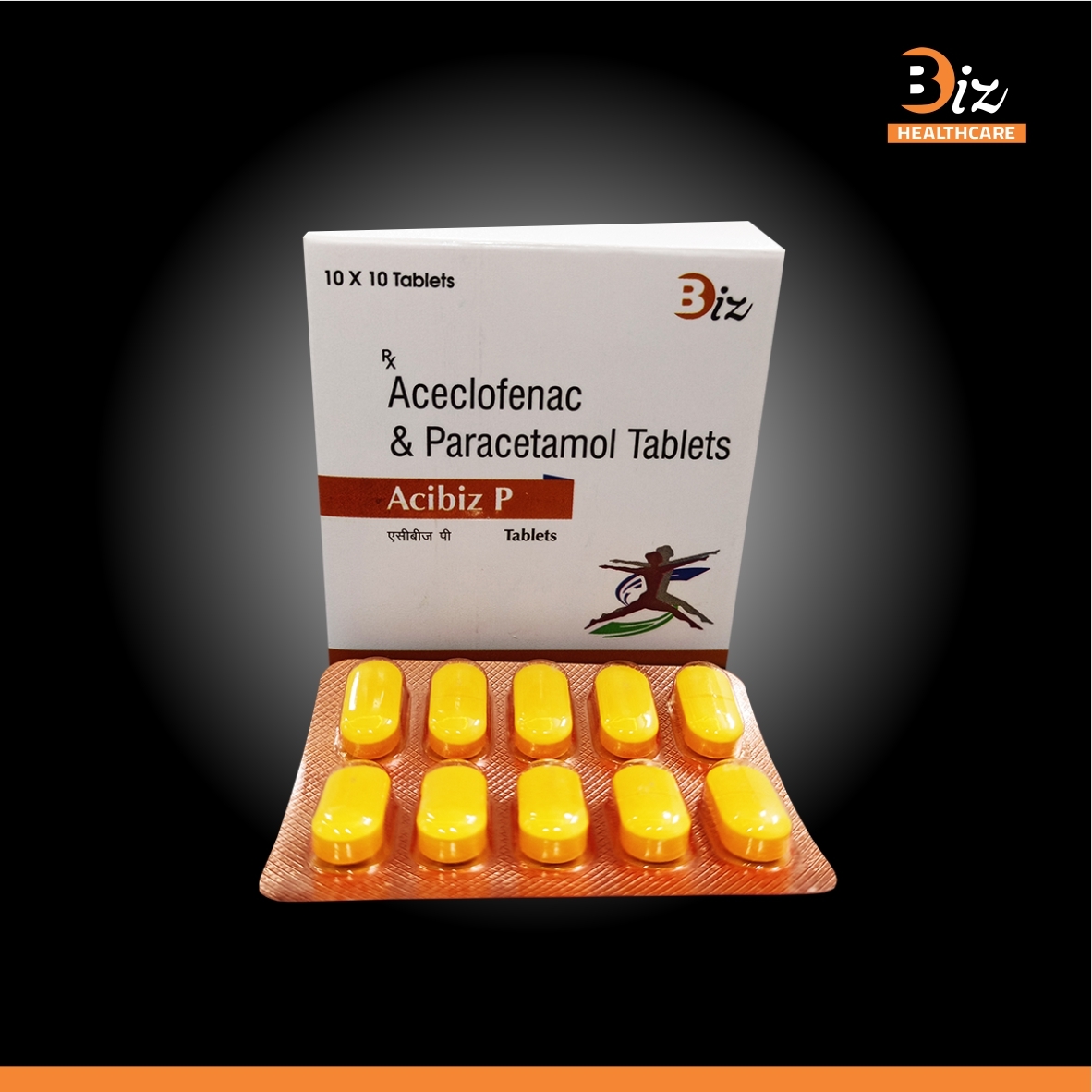 ACECLOFENAC 100MG PARACETAMOL 325MG