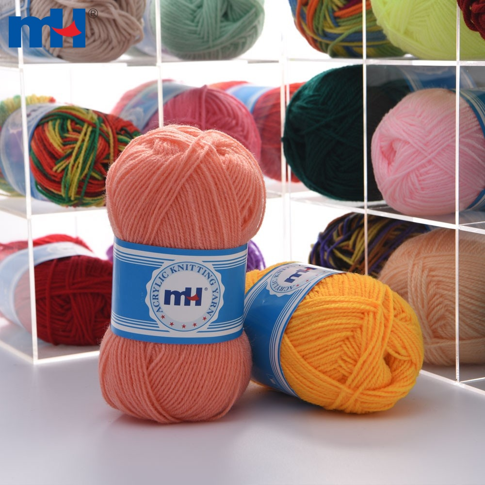 Knitting Wool Yarn 100% Acrylic Knitting Yarn Soft Yarn for Crocheting and Knitting