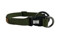 O-live Green O-ring Nylon Dog Collar