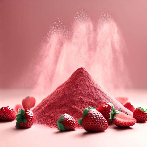 Red Spray Dried Strawberry Powder