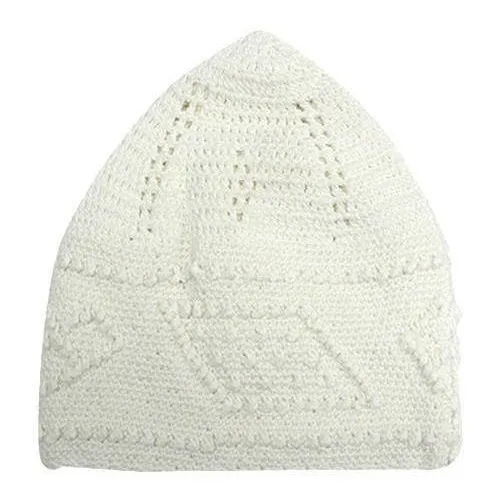 White Damis Yamni Cap
