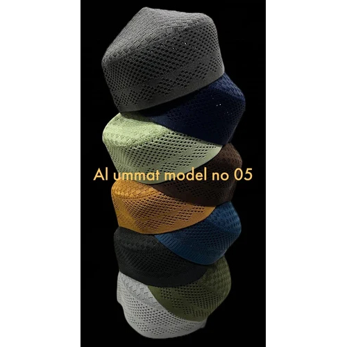Multicolor Al- Ummat Patta Cap