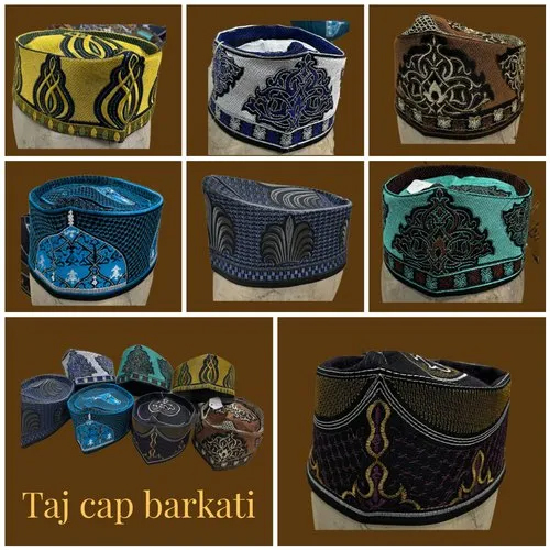 Multicolor Taj Barkati Cap