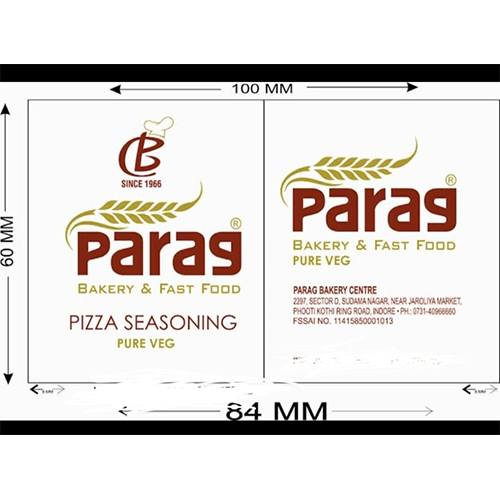 Pizza Seasoning Packaging Pouches