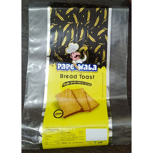 Multicolor Rusk Packaging Pouches