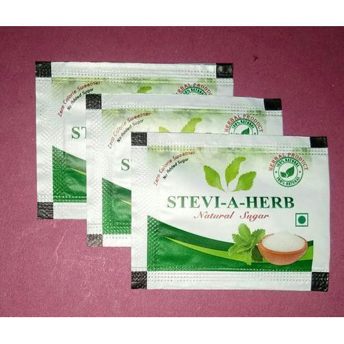 Multicolor Stevia Sachet Packaging