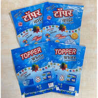 Fabric Softener Packaging Material - 2 & 3 Layer Laminates, Above 50 Gsm Thickness, Blue Soft Pouch, Various Sizes Available