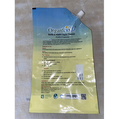 liquid Soap Detergent Printed Packaging pouch